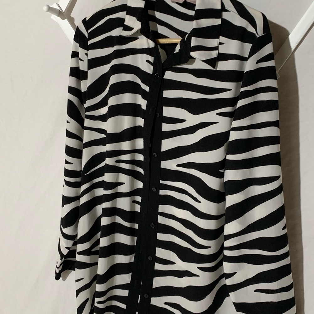 Chico sheer tunic top